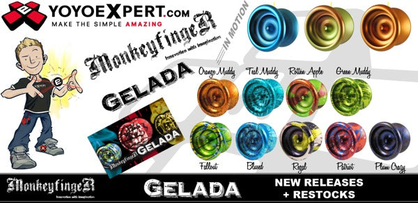 MonkeyFinger GELADA Restock! @MonkeyFingerYO