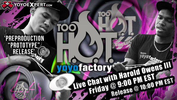 Too HOT ProtoType Release & Harold Owens III LIVE CHAT!