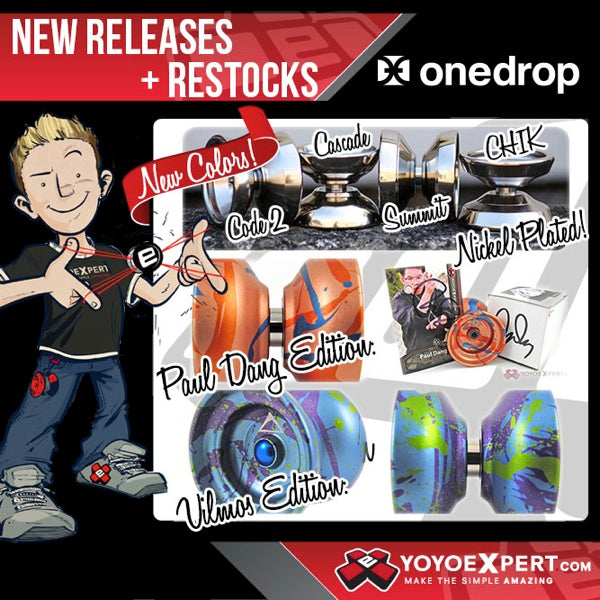 OneDrop Restock | Nickel Plated + Signature Cascades!