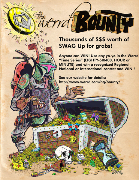Werrd Bounty!  Read all about it here!