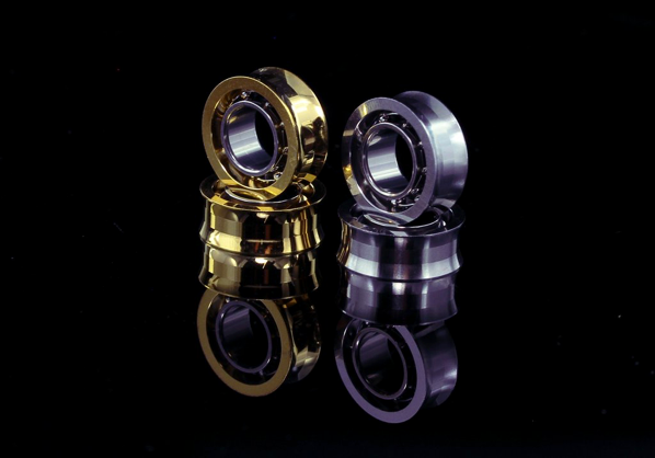 Premium Gold & Silver Plated Center Trac Bearings!