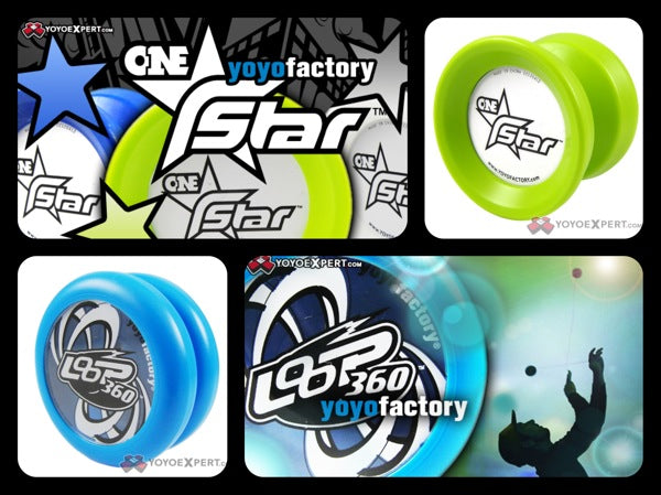 YoYoFactory﻿ New Plastic Releases || ONEstar & Loop 360 || @YoYoFactory
