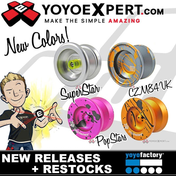 YoYoFactory Restock | SuperStar, SPLASH CZM84VK, & SPLASH POPStar