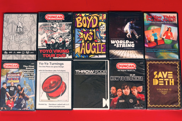 Mystery DVD Pack! 3 yo-yo DVDs for only $10!