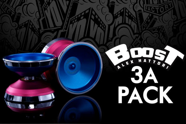 New YoYoFactory BOOST 3A Pack!