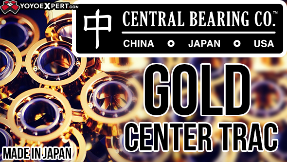 YoYoFactory Gold Center Trac Bearings!