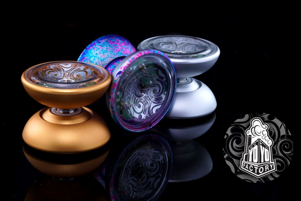 New lightup aluminum yo-yo! The YoYoFactory KUI!