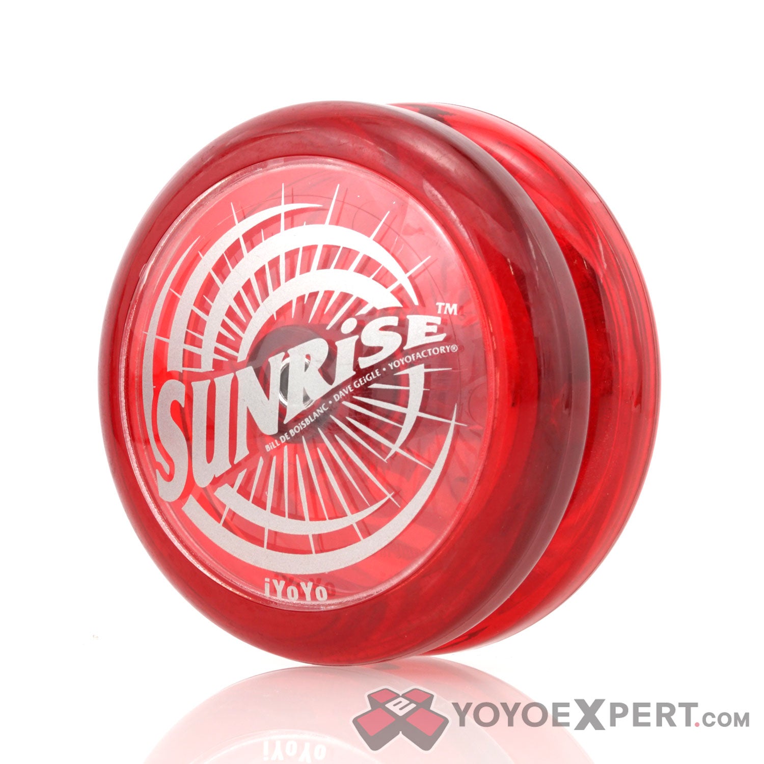 SUNRiSE - Translucent Red w/ Clear Cap