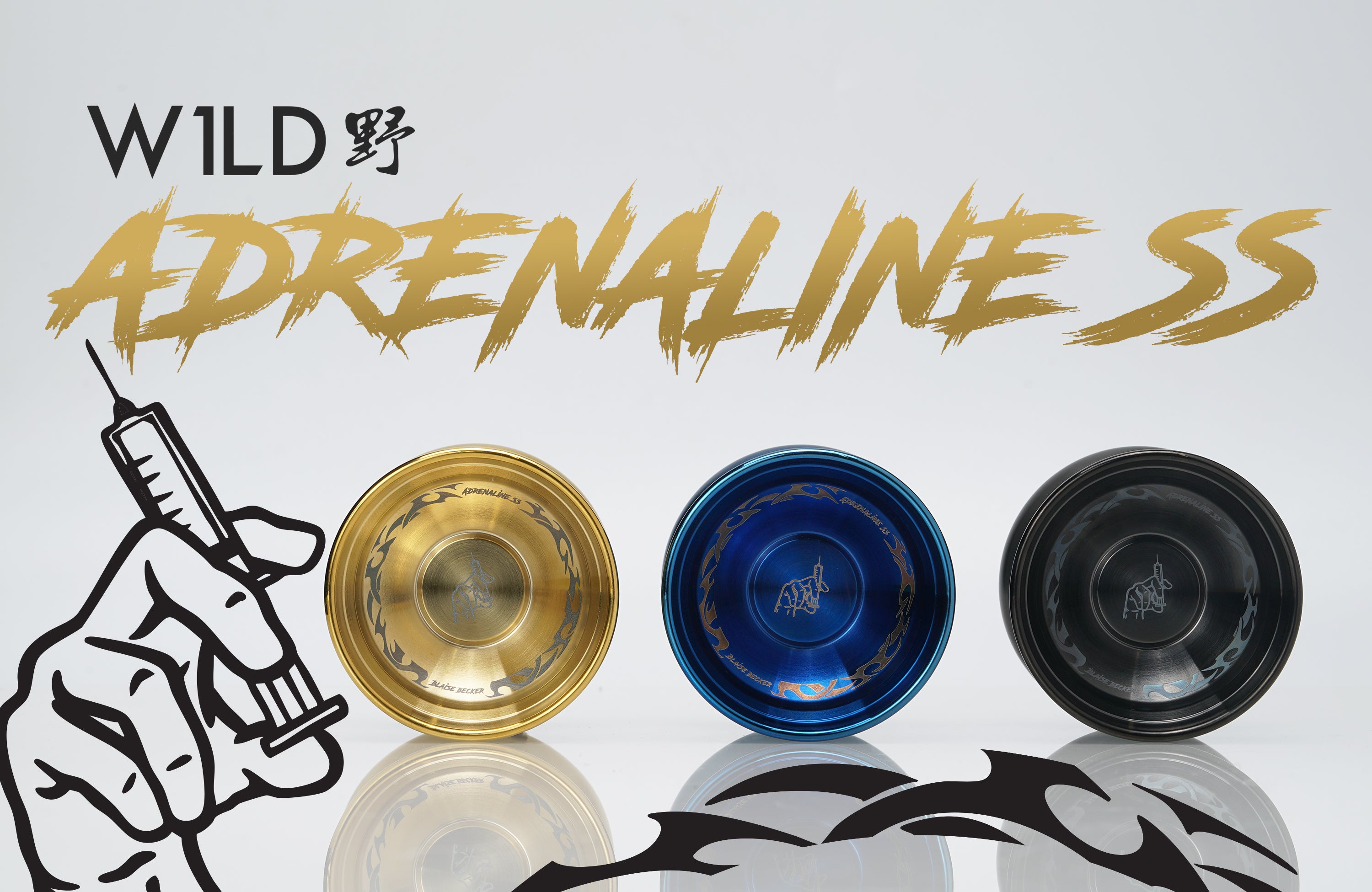 Adrenaline SS (Size D) YoYo by W1LD