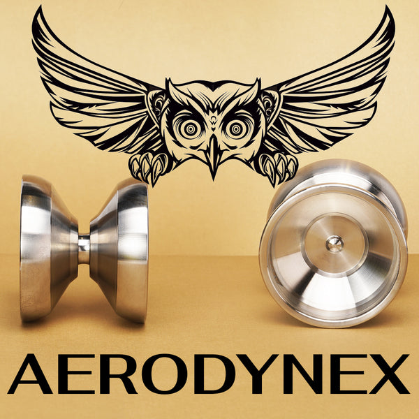 Titanium Aerodynex yoyo by Mowl