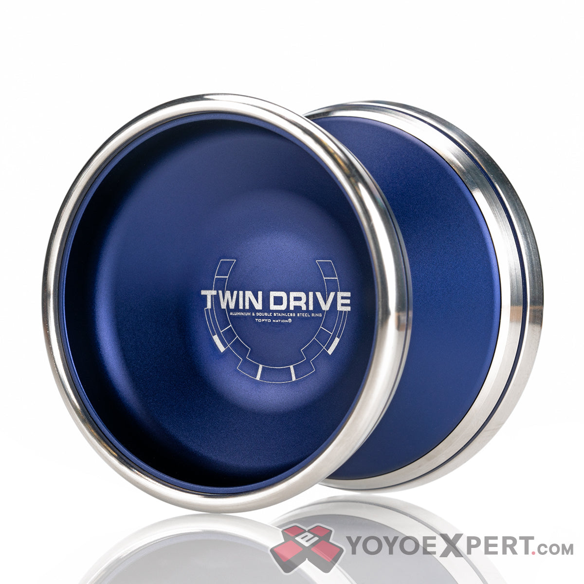 Twin Drive Aluminum yo-yo by Top Yo