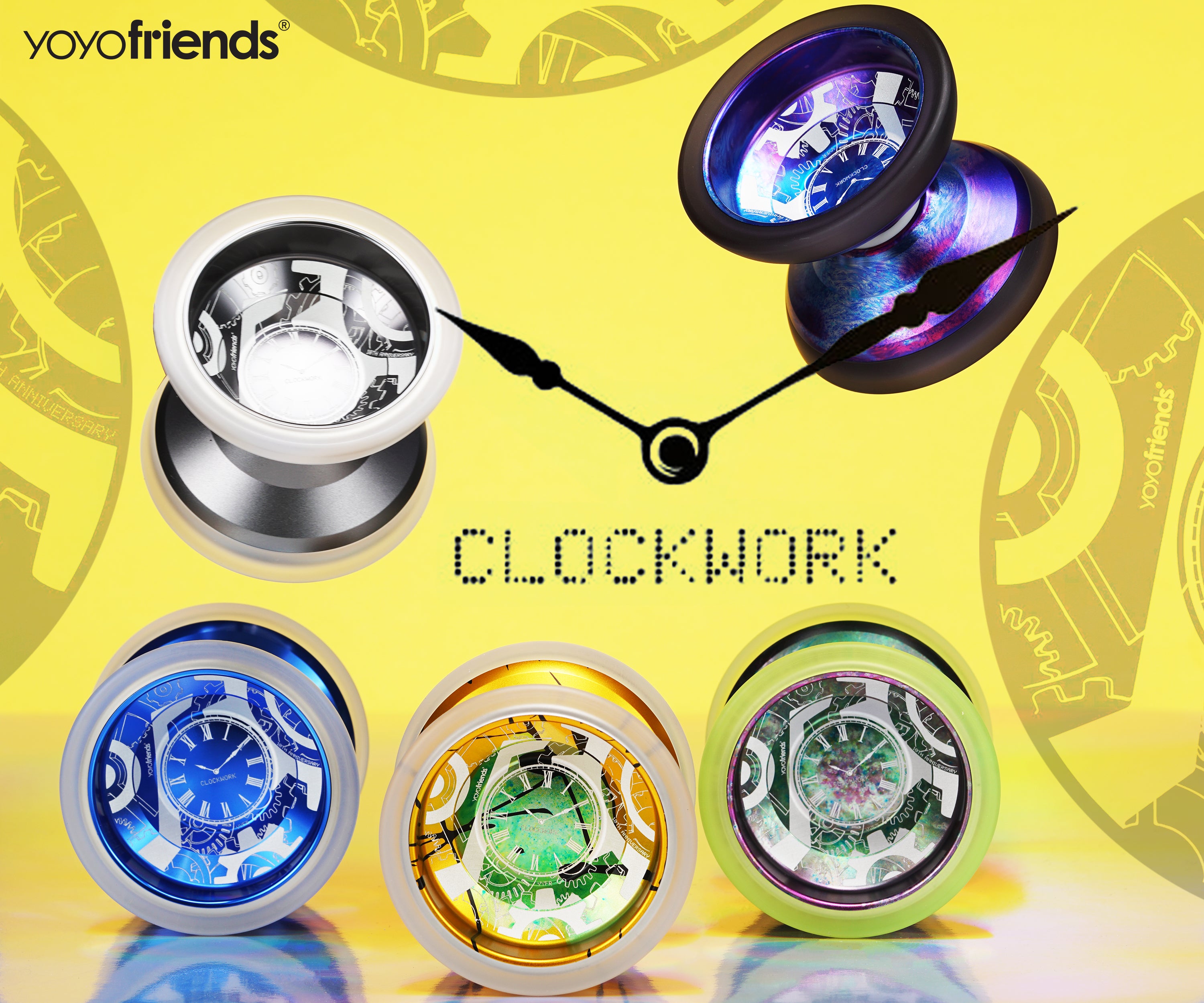 Clockwork yo-yo by yoyofriends