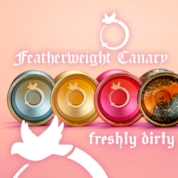 Featherweight Canary Yo-Yo by Freshly Dirty