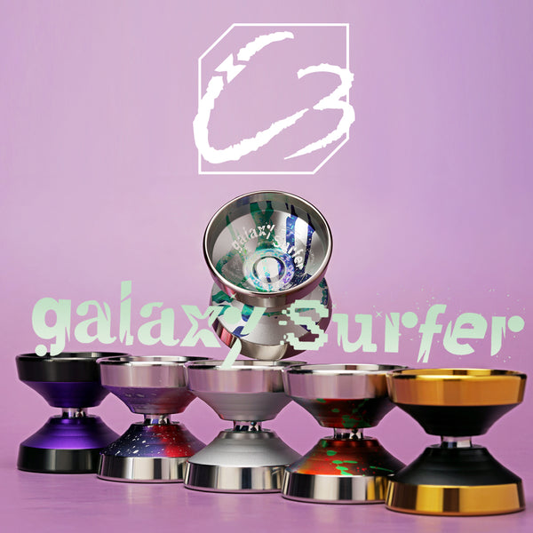 Galaxy Surfer yo-yo by C3yoyodesign