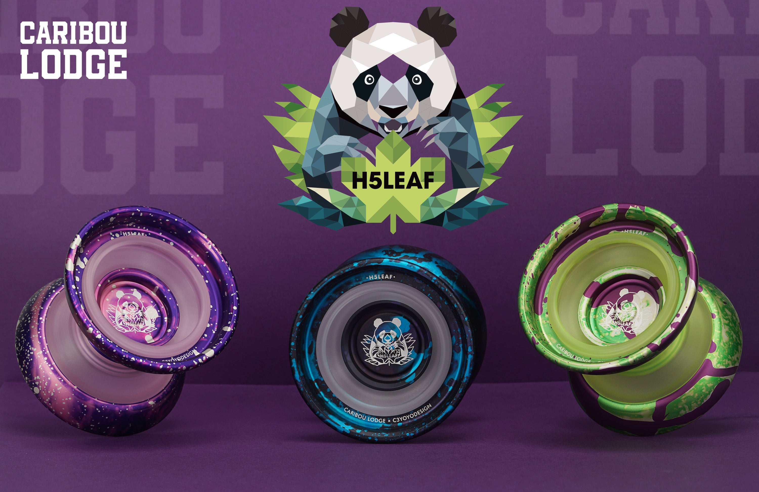 H5 Leaf Yo-Yo by C3yoyodesign x Caribou Lodge