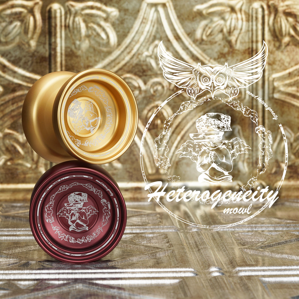 ヨーヨー mowl ヘトロジェニティTi Heterogeneity yoyo by Mowl