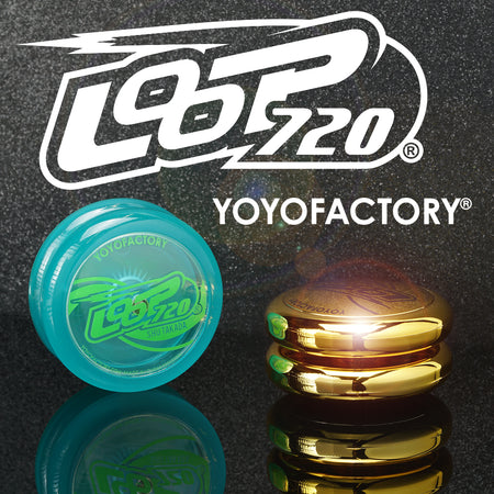 yoyofactory looo720 オレンジイエローグリーンターコイズ17個 Loop 720 Yo-Yo by YoYoFactory - Japan Edition