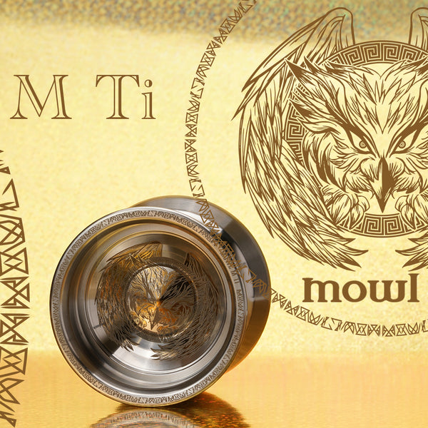 M TI（ゴールド） ヨーヨー M Ti yoyo by Mowl