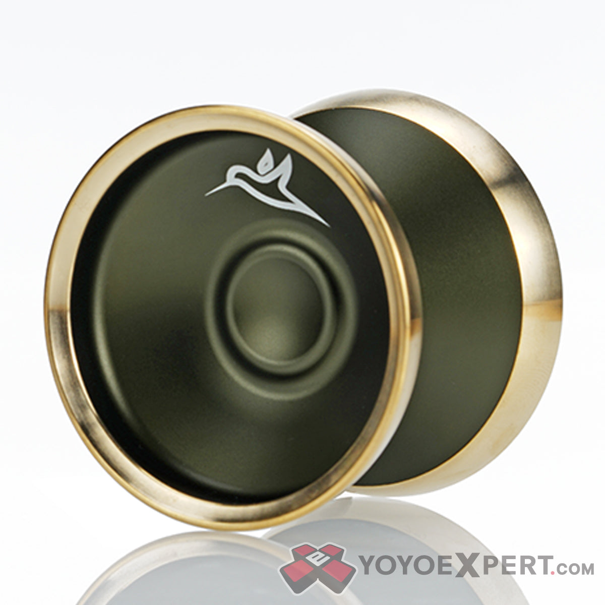 yoyofriends - hummingbird グリーン/真鍮リム Hummingbird yo-yo by yoyofriends