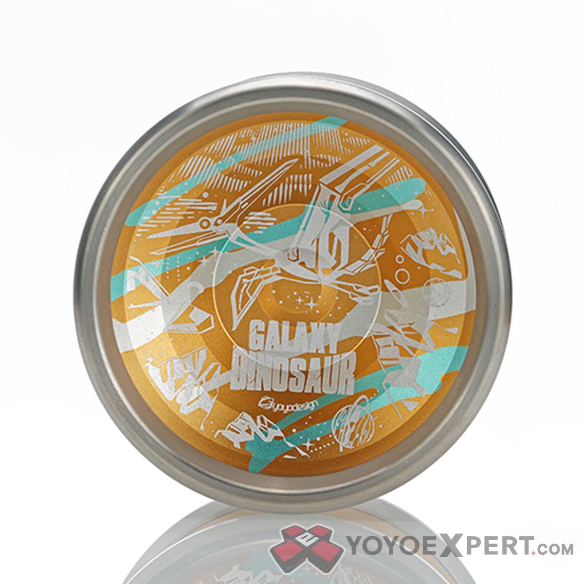 Galaxy Dinosaur yo-yo by C3yoyodesign