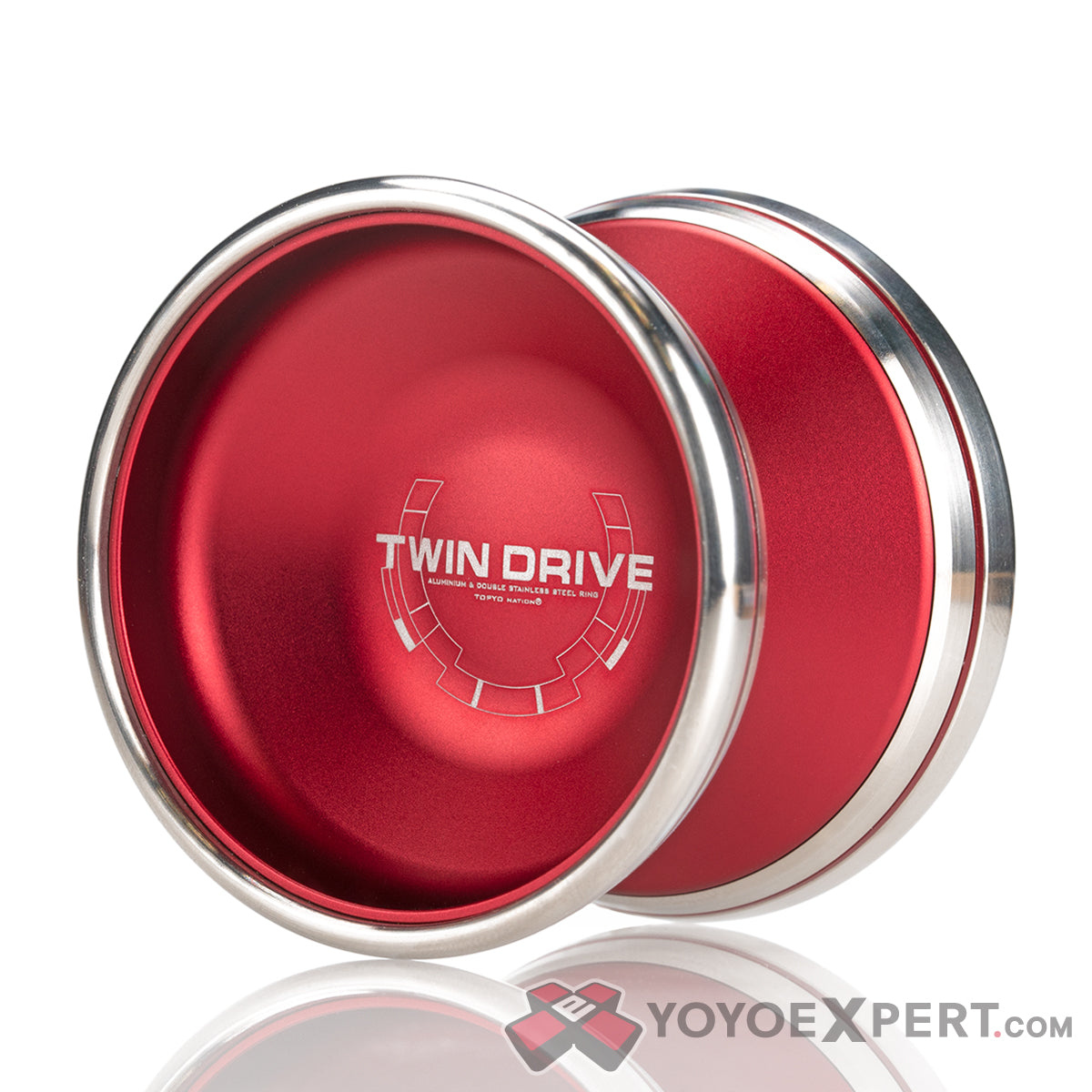 Twin Drive Aluminum yo-yo by Top Yo