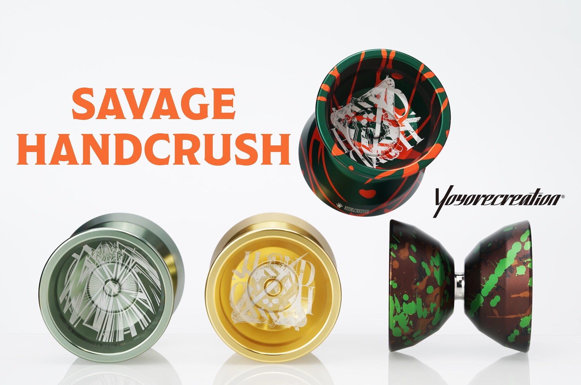 Savage Handcrush yo-yo by YoYoRecreation