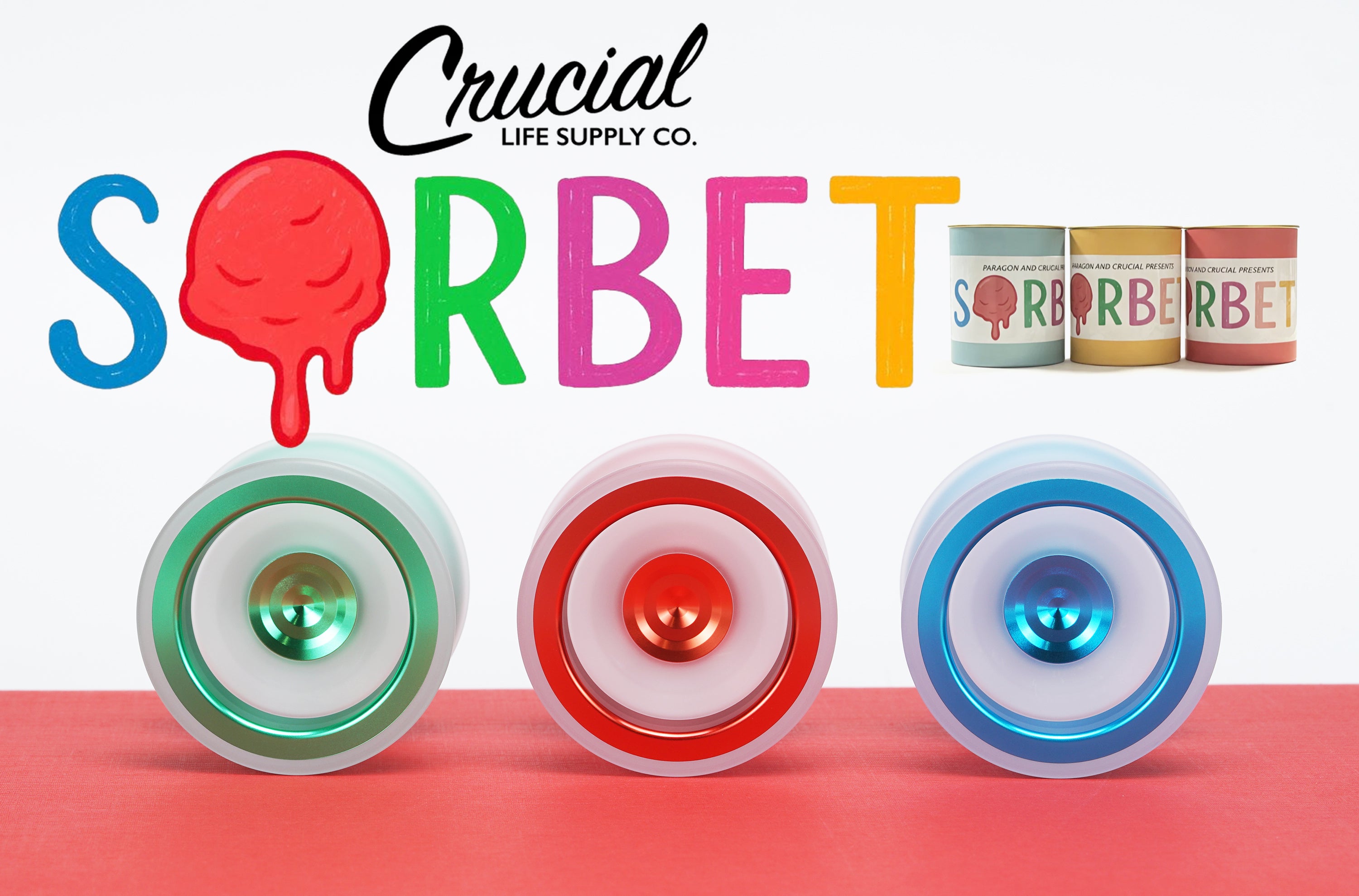 Sorbet - Crucial × Paragon Yoyos Sorbet yo-yo by Crucial