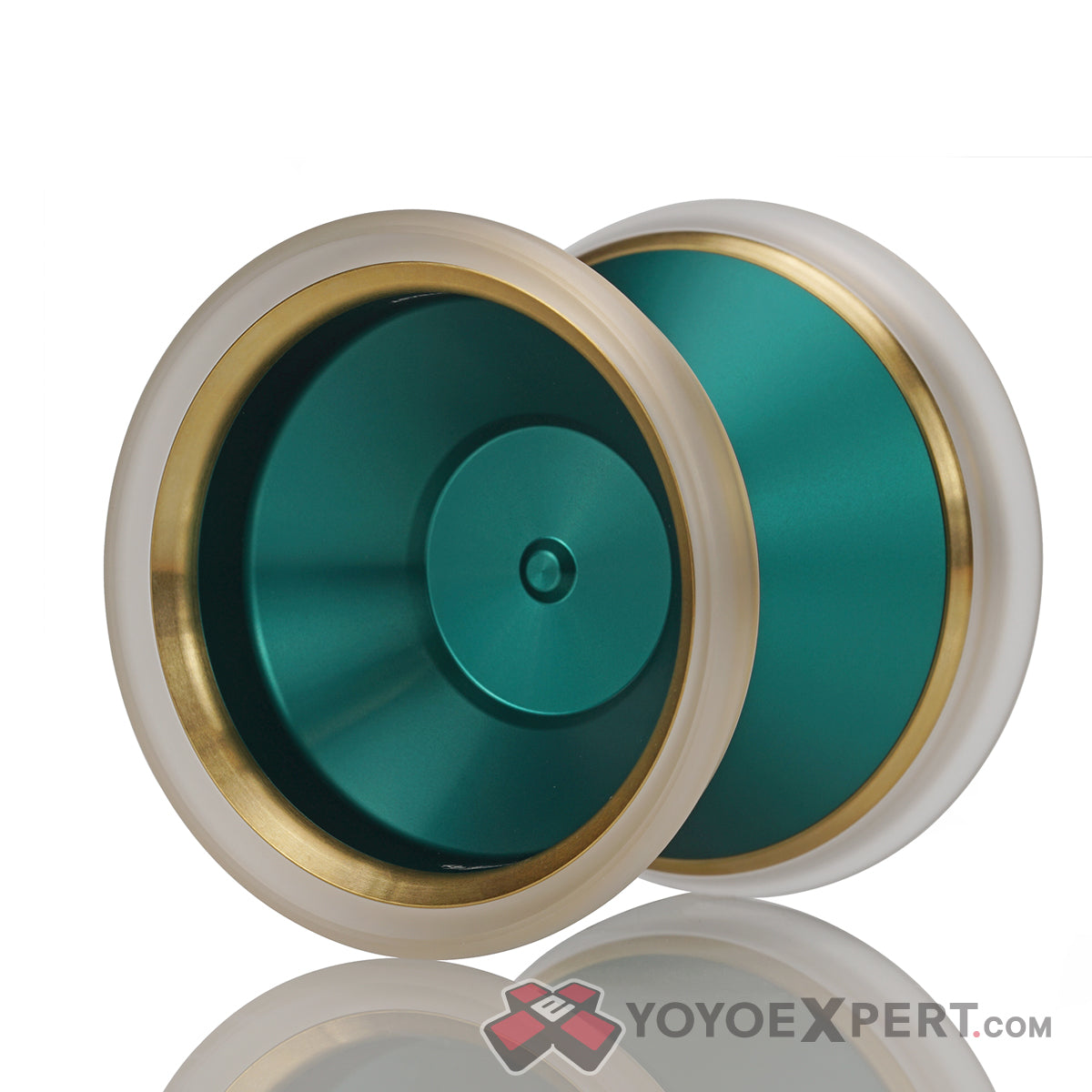 ヨーヨー　コントラスト(真鍮+PC) Contrast Brass PC YoYo by W1LD