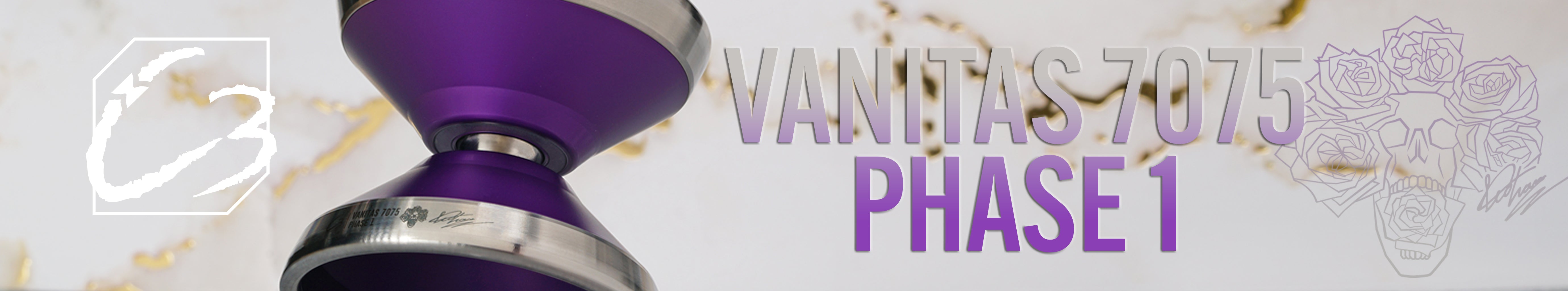 Vanitas 7075 Phase 1 yo-yo by C3yoyodesign
