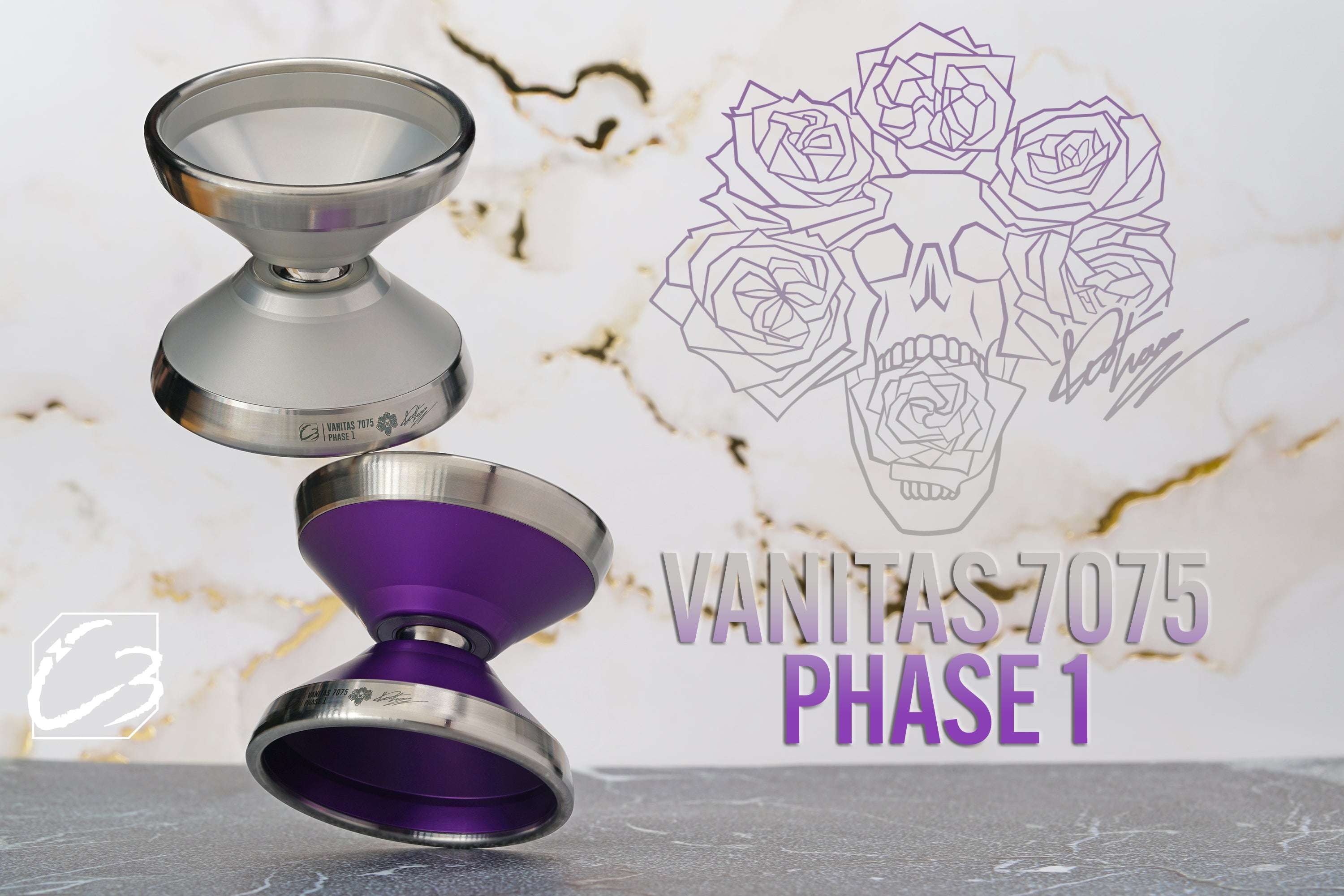 Vanitas 7075 Phase 1 yo-yo by C3yoyodesign