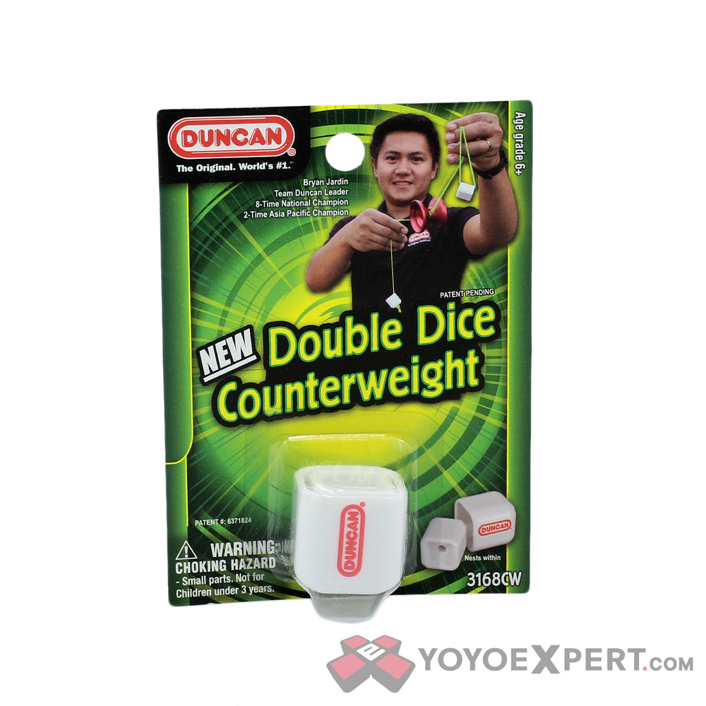 Double Dice Yo-Yo Counterweight by Duncan