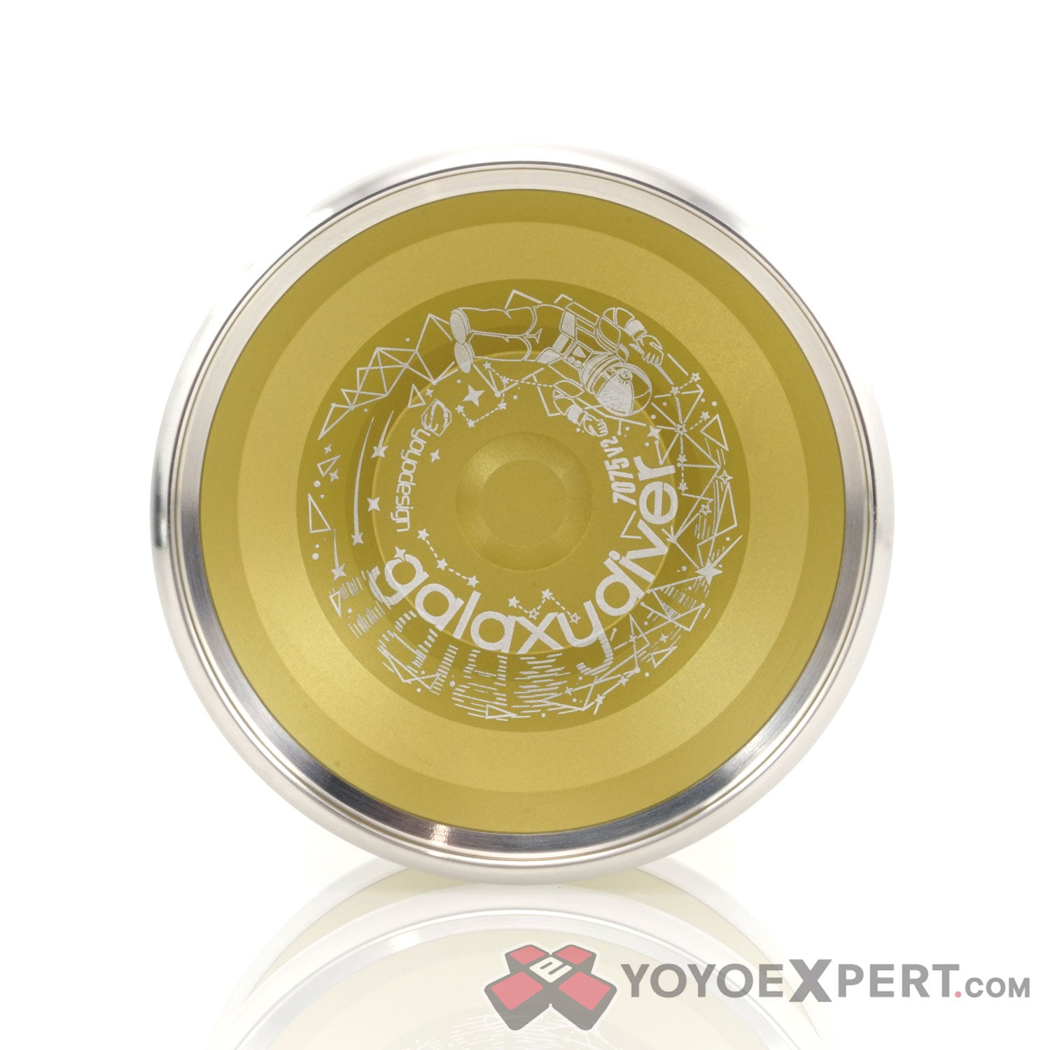 Galaxy Diver 7075 yo-yo by C3yoyodesign