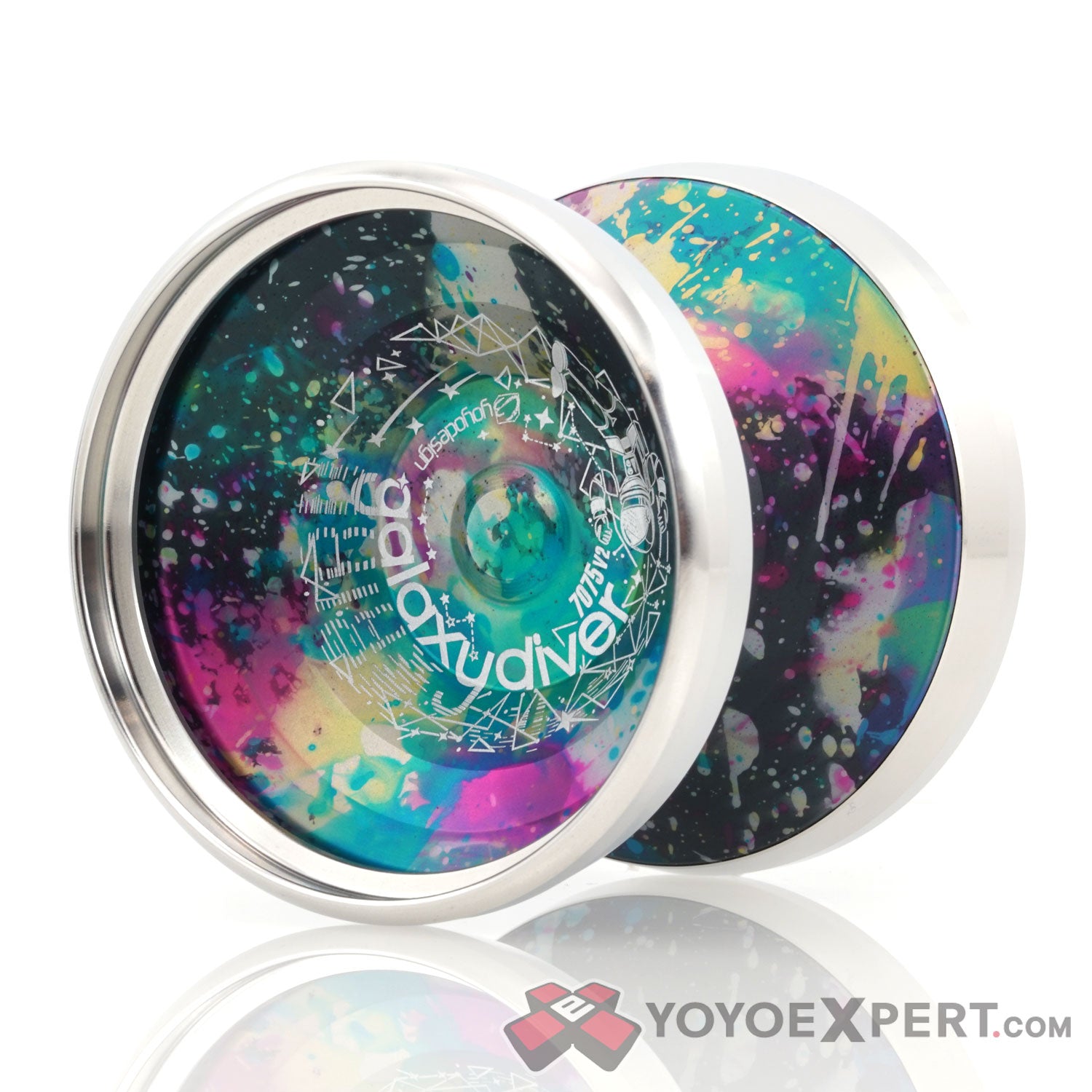 Galaxy Diver 7075 yo-yo by C3yoyodesign