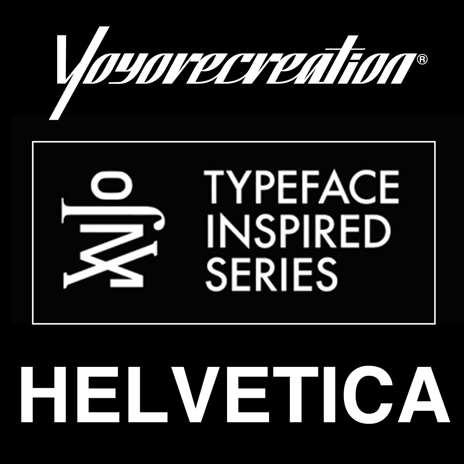 Helvetica yo-yo by Yoyorecreation