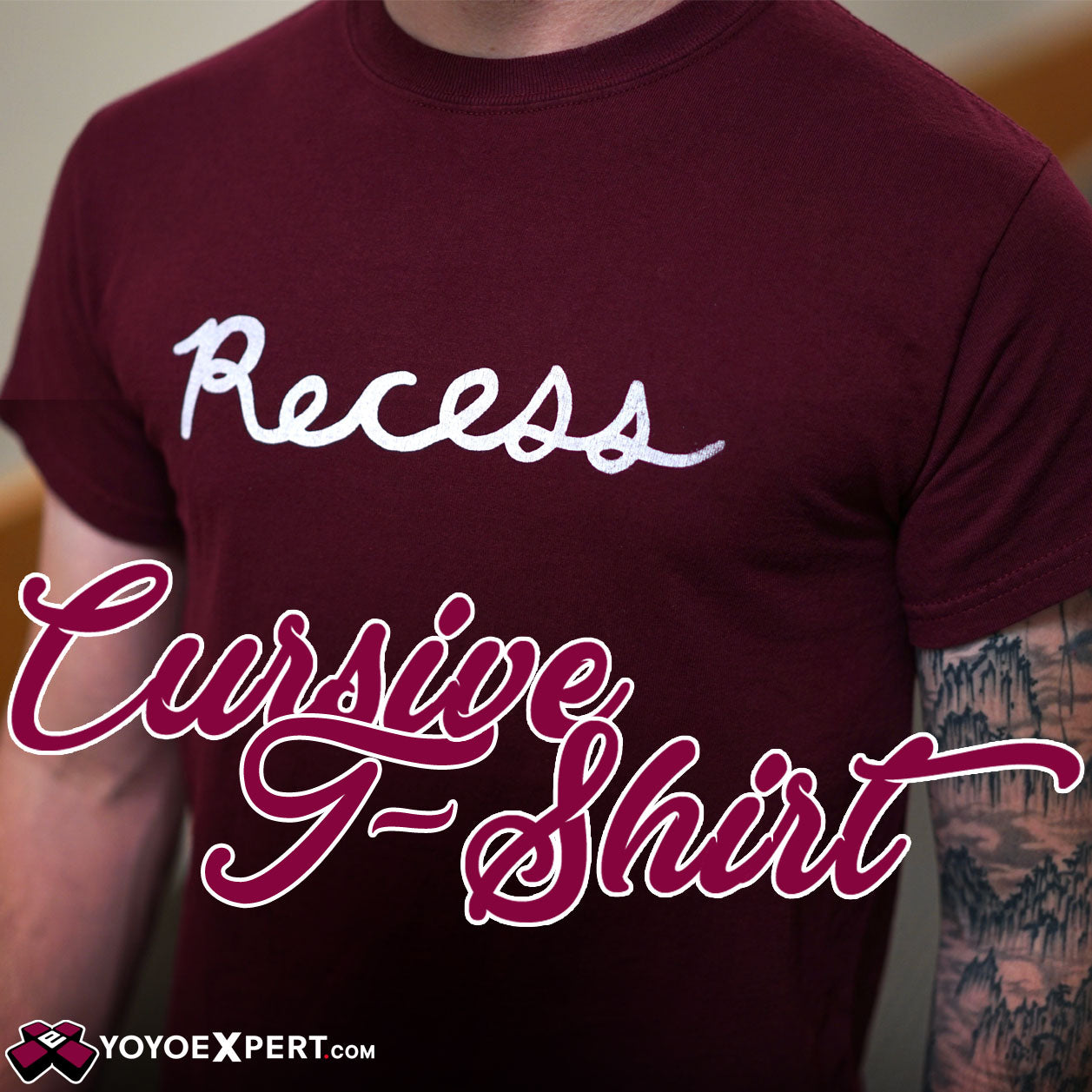 Recess Cursive T-Shirt