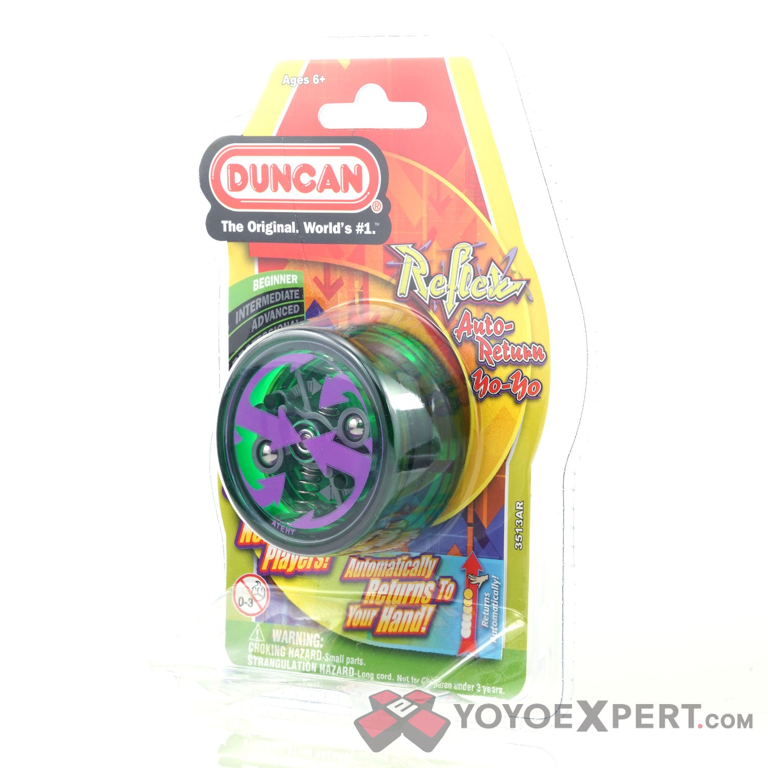 スポーツトイ・アクショントイ UNDEFEATED DUNCAN YO-YO 02177 Olive Reflex Yo-Yo by duncan