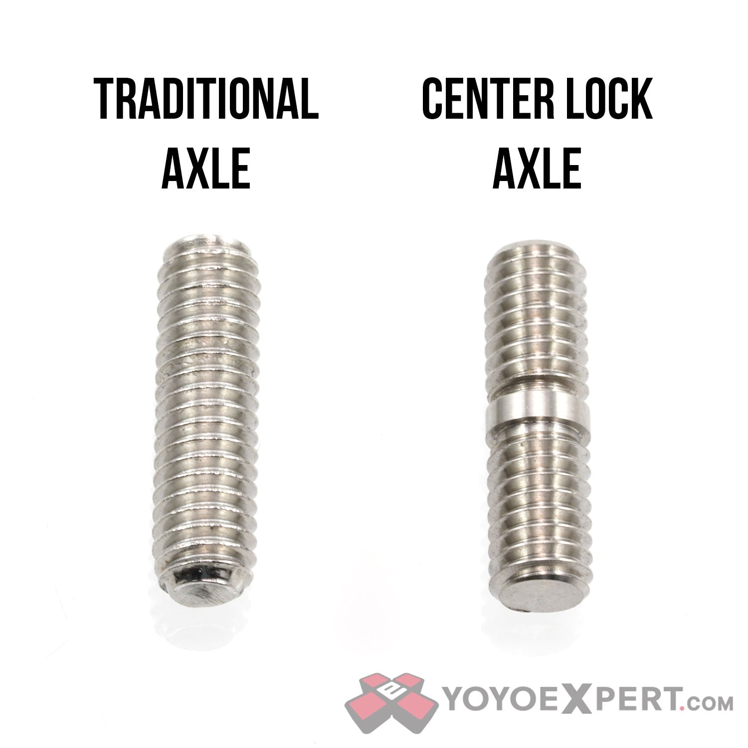 Titanium Center Lock Axle